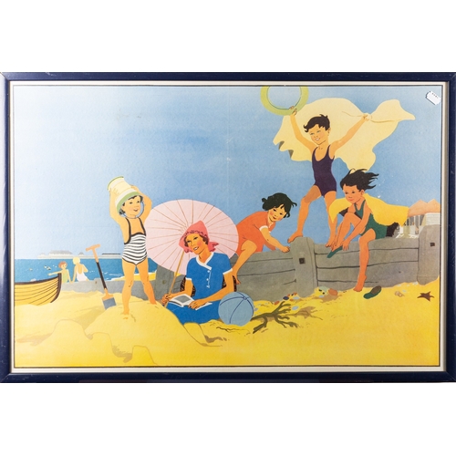 10 - A collection of eighteen prints and posters relating to nursery and childhood- the largest 62 x 92cm... 