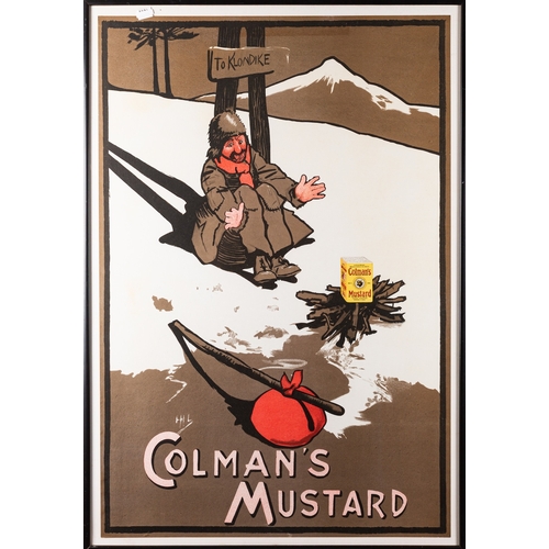 11 - A collection of fourteen commercial and related posters, including Colman's Mustard advertisement, 7... 