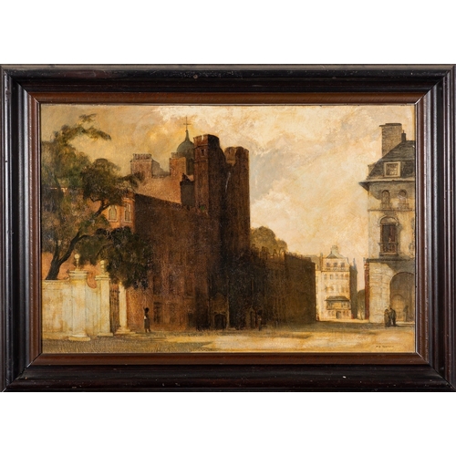 130 - Marianne Lucy Trench (British, 1888-1940) - St. James's Palace - Oil on canvas - 50 x 76cm - Signed ... 