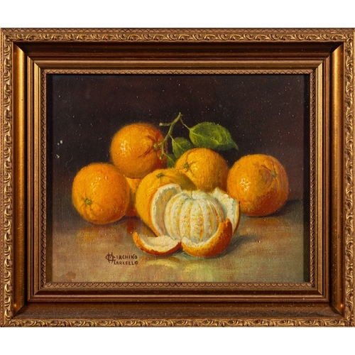 140 - British School, 19th Century - three still life pictures- Table still life of fruit and vegetables -... 