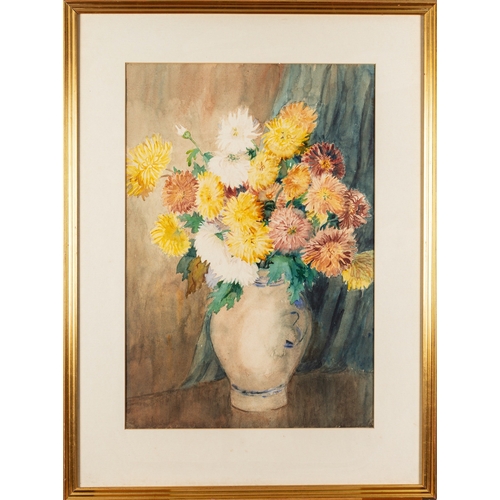 155 - Four still lief pictures, one by Margaret Patterson (British, 20th Century) - Flower studies - Two w... 