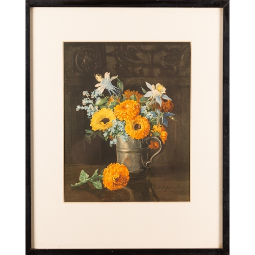 2 - A collection of eleven colour prints, a watercolour and an oil on panel of still lifes and studies o... 