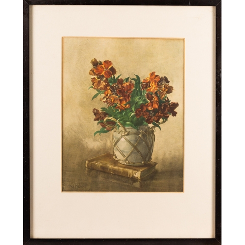 2 - A collection of eleven colour prints, a watercolour and an oil on panel of still lifes and studies o... 