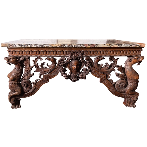 264 - An Important George II carved pine Console Table,  possibly attributed to a design by William Kent, ... 