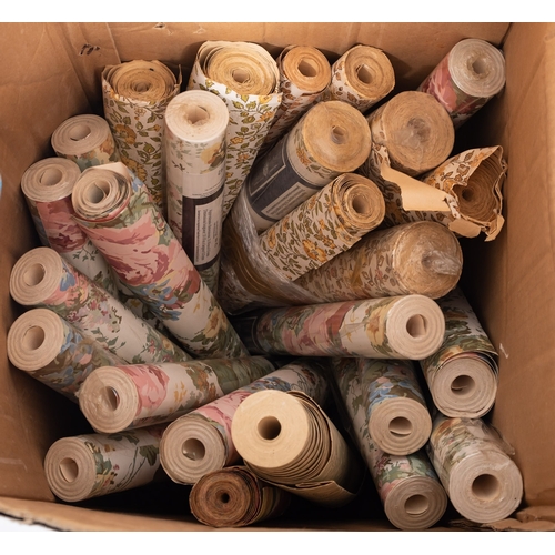 385 - Twenty unused rolls of Liberty wallpaper of 'briarwood' pattern together with a quantity of Sanderso... 