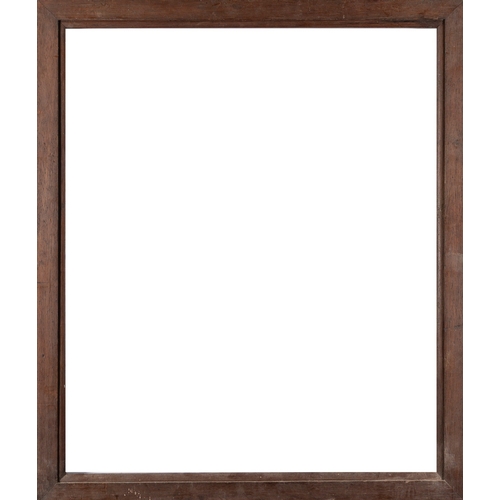 4 - An Arts &  Crafts gilded oak frame - rebate 40.5 x 26.5cm - Together with a pair of Continental comp... 