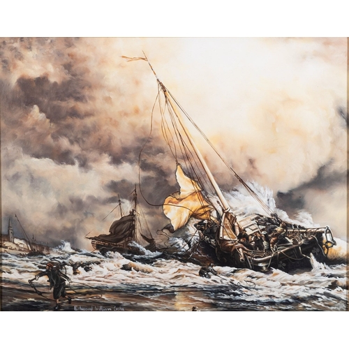 101 - After Tim Thompson (Contemporary) Majestic Clipper Ships Four colour prints Each 47 x 57cm Each sign... 