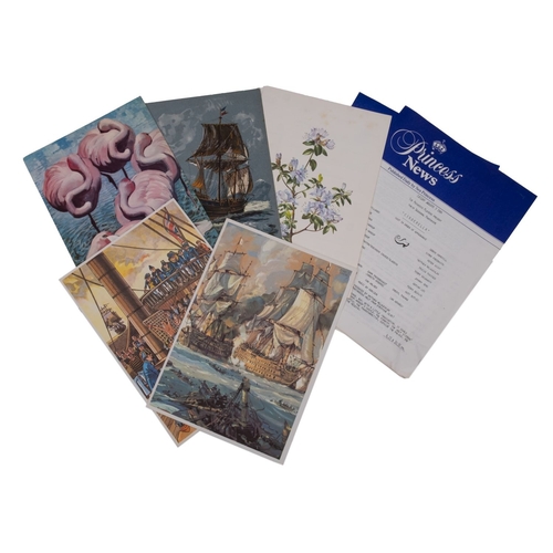 305 - P&O Orient Lines. A collection of Ocean Liner  ephemera: comprising brochures, menus, deck plans and... 