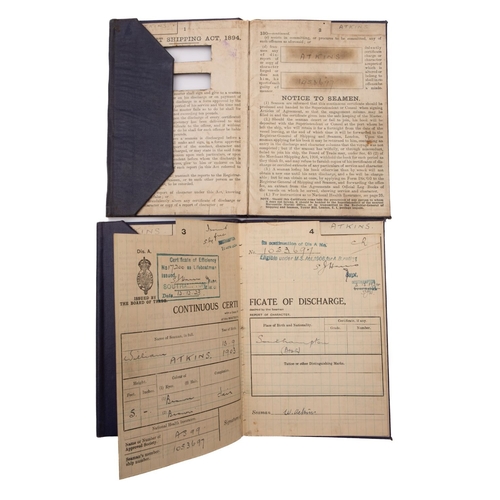 315 - Two Edwardian Royal Navy List & Naval Handbooks for Lt E Henslow, HMS 'Charbdis' circa 1901-02: and ... 