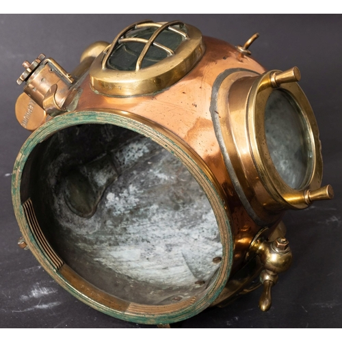 331A - A six bolt Admiralty pattern diving helmet by Siebe Gorman & Co Ltd., London, serial number 5787 (ma... 