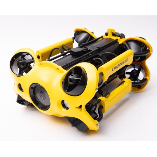 342 - A Chasing M2 underwater drone, in yellow, together with instructions and accessories in fitted case.