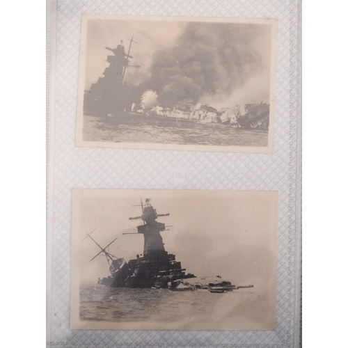 361 - A good collection of early 20th century Royal Navy and maritime postcards and photographs, comprisin... 