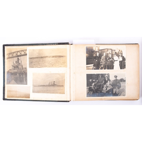 385 - A midshipman's journal and photograph album for E W Sinclair,HMS 'magnificent' and HMS 'Britannia' 1... 