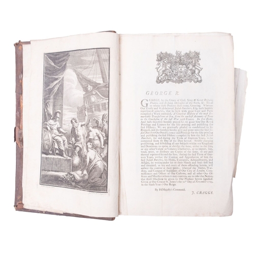 437 - BURCHITT, Josiah. A Complete History of the Remarkable transactions at Sea from the earliest account... 