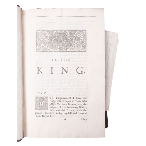 437 - BURCHITT, Josiah. A Complete History of the Remarkable transactions at Sea from the earliest account... 