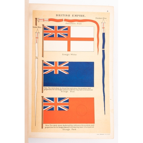 449 - 'Drawings of The Flags In Use at the Present Time By Various Nations', Admiralty Issue , Eyre & Spot... 