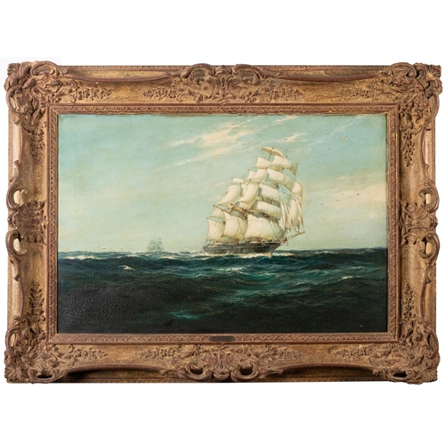 74 - Robert Macgregor (British,1847-1922) 'Cutty Sark' Oil on canvas 49.5 x 75 cm Signed lower left  Prov... 