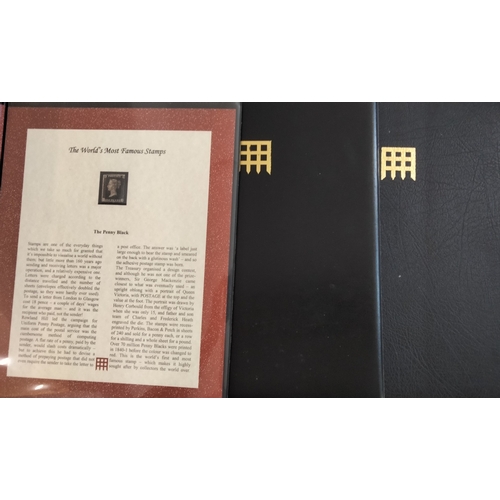 667 - GB collection in nine albums including 1840 penny blacks x 4, Coin covers, GB commemorative blocks, ... 