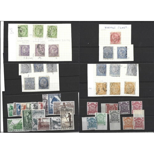 669 - British Commonwealth stamps on 200 stock cards including High Values