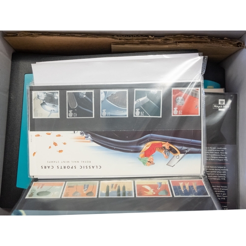 673 - An accumulation of stamps and covers in stockbooks and binders with Great Britain mint decimal issue... 