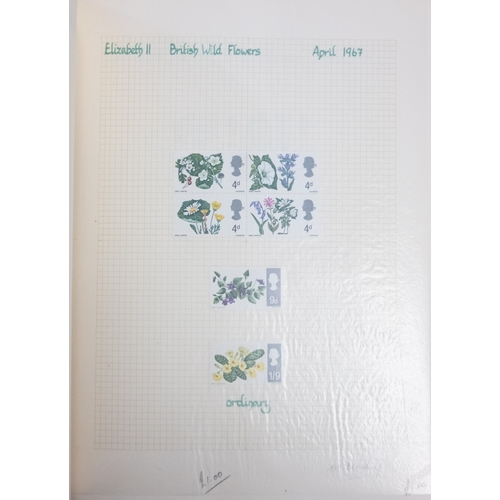 674 - An accumulation of stamps in albums, stock books and loose with mint Great Britain..   .