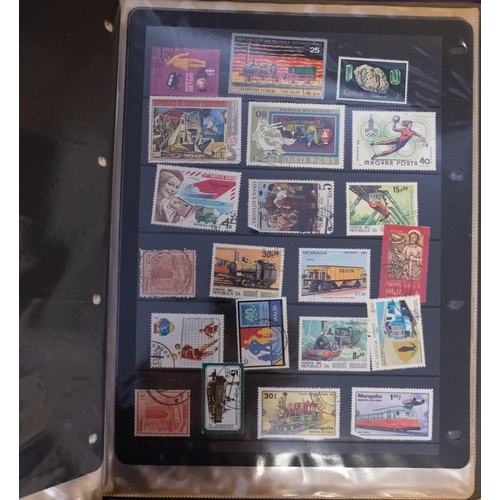 676 - A large accumulation of stamps and covers in albums, stockbooks and loose contained in four boxes wi... 