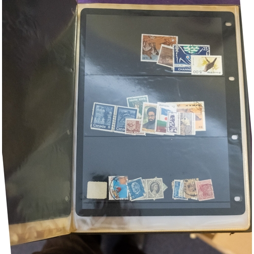 676 - A large accumulation of stamps and covers in albums, stockbooks and loose contained in four boxes wi... 