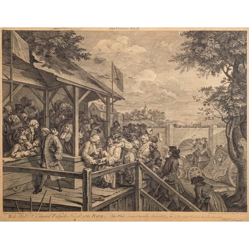 569 - William Hogarth (British, 1697-1764) - Election Series - Plate I: An Election Entertainment - Plate ... 