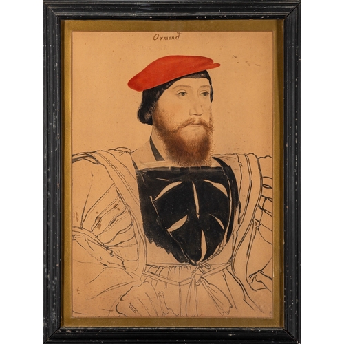 570 - After Albrecht Dürer Portraits of nobles including Harry Guldeford Knight - Ten colour lithographs -... 