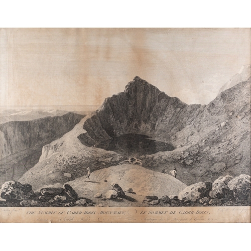 574 - Three prints including Francis Jukes (British, 1745-1812) after E. Dayes - View of Montmouth - Colou... 