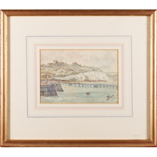 625 - Attributed to Caroline Waldegrave (British, 19th Century) - Ramsgate - Watercolour - 15.5 x 22cm - 3... 