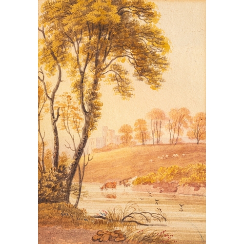 626 - Henry Moore (British, 1776-1848) - Views in Derby - Three watercolours - Each approximately 16 x 11c... 