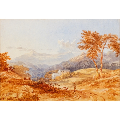 652 - Attributed to Anthony Vandyke Copley Fielding (1787-1855) - Windermere and a Scottish landscape - Pa... 