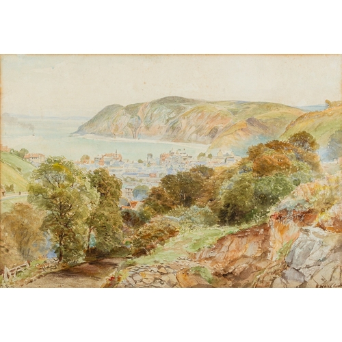 655 - William Widgery (British, 1822-1893) - Upper Reaches of the Dart - Watercolour - 29 x 43cm - 47.5 x ... 