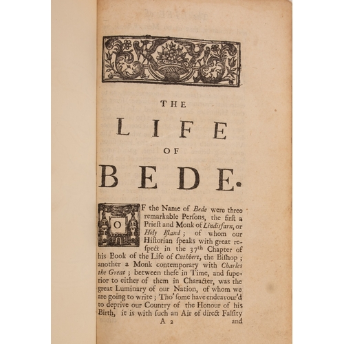 109 - [BEDE, Venerable]. The Ecclesiastical History of the English Nation, ...translated into English from... 