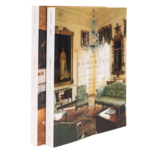 12 - CHRISTIE'S. Dumfries House: A Chippendale Commission, 12th & 13th July 2007, 2 vols., sale catalogue... 