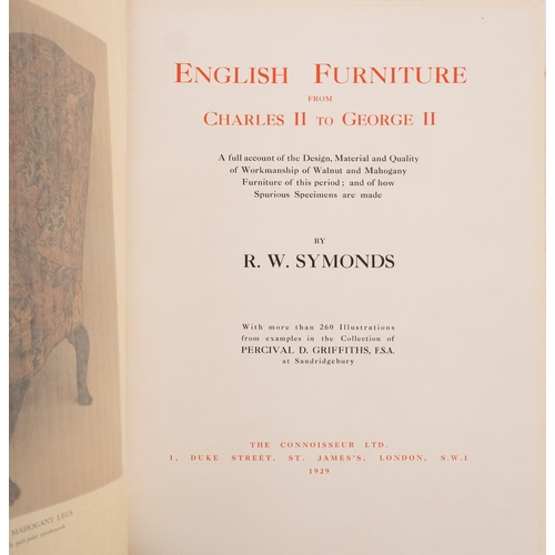 33 - TIPPING, H. Avray. Grinling Gibbons and the woodwork of his age (1648-1720), Country Life 1914, firs... 