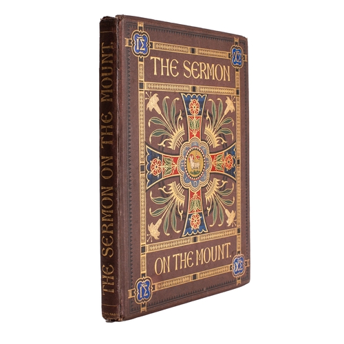 44 - AUDSLEY, William & George. The Sermon on the Mount. Illuminated by W. and G. Audsley. Illustrated by... 