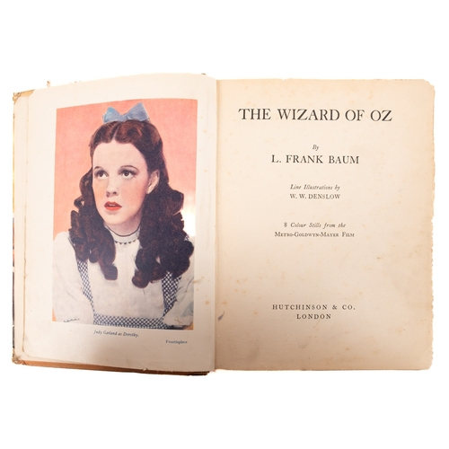 45 - BAUM, L. Frank. The Wizard of Oz, the original story on which the film is based, London: Hutchinson ... 