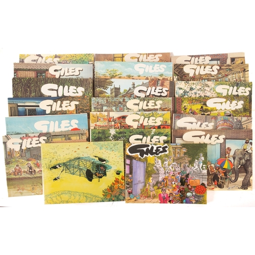 69 - GILES ANNUALS, series 1 to 54, Giles Daily Express & Sunday Express Cartoons, 1946-2001, a complete ... 