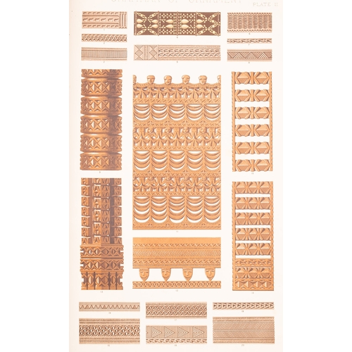 75 - JONES, Owen. The Grammar of Ornament, Day and Son Ltd: London 1856, 1st folio edition, contemporary ... 