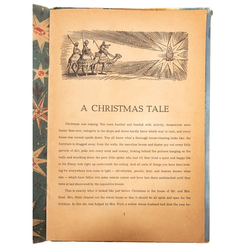 76 - [KUBASTA, Voitech (illust.)] A Christmas Tale, London: Bancroft & Co. c. 1960, 8pp. of text, large c... 