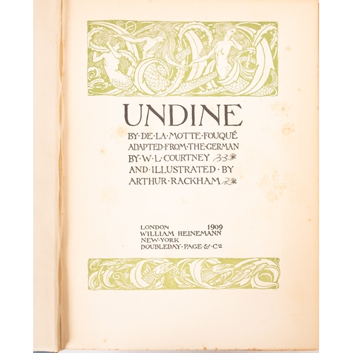 89 - RACKHAM, Arthur (illus.). A Midsummer Night's Dream by William Shakespeare, London:  Heinemann 1908,... 