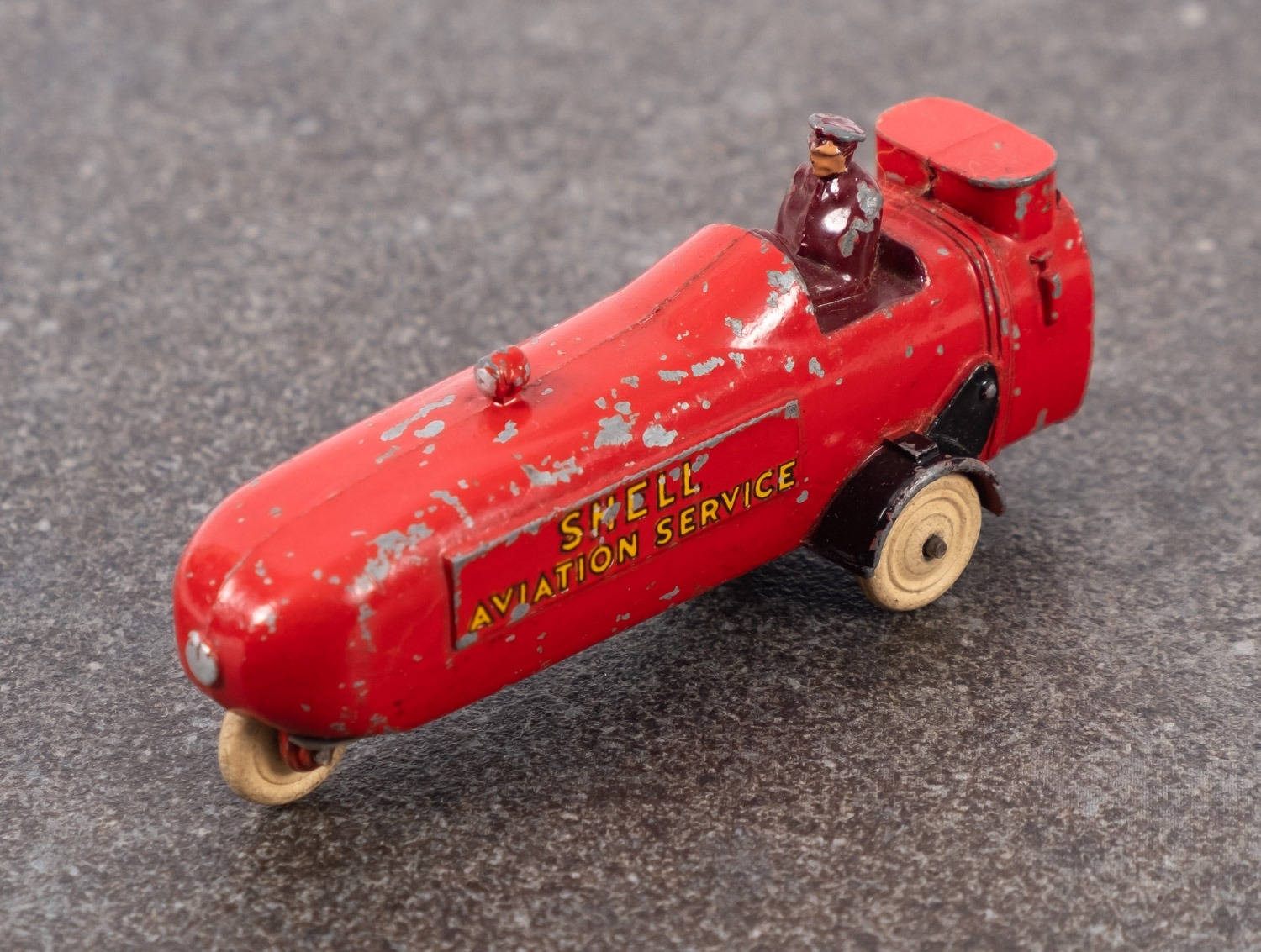 DINKY. A scarce Thompson Aircraft Tender no. 60y Shell Aviation Service ...