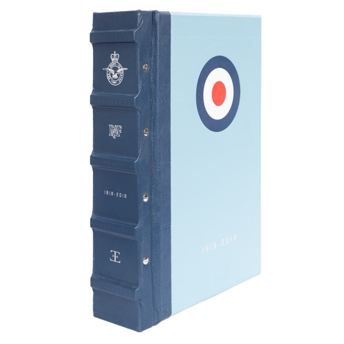 210 - The RAF Centenary Anthology 1918 - 2018 limited edition 1250 copies numbered 78, with blind stamp Ex... 