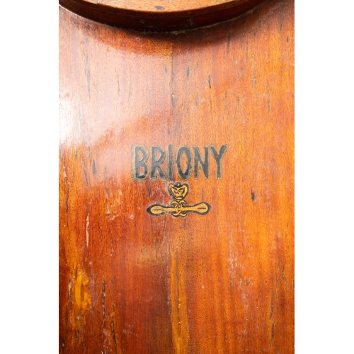 292 - An early mid 20th century Rob Roy Canadian Canoe 'Birony',  fitted with three seat positions for sin... 