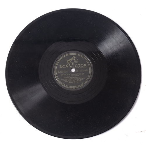 429 - A rare Blues 78 rpm record: Sonny Boy Williamson - Lacey Belle/Polly Put Your Kettle On - RCA VICTOR... 