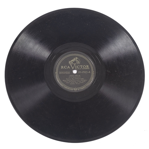 429 - A rare Blues 78 rpm record: Sonny Boy Williamson - Lacey Belle/Polly Put Your Kettle On - RCA VICTOR... 