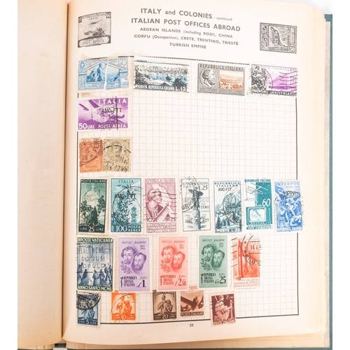 506 - A stamp album and contents plus a box of FDCs.