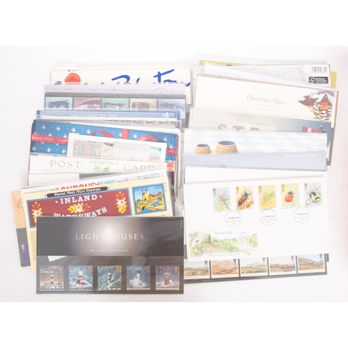 506 - A stamp album and contents plus a box of FDCs.